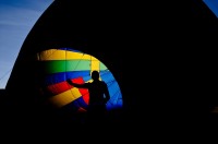 Dawn at the Rocky Mountain Balloon Festival