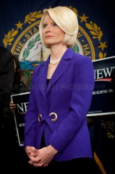 Presidential hopeful Newt Gingrich speaks to potential supporters at a Town Hall style meeting in Concord, NH.   JULIAN RUSSELL | METROPOL