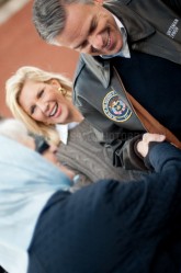 Presidential hopeful Jon Huntsman tours local businesses in Nashua, NH.   JULIAN RUSSELL | METROPOL