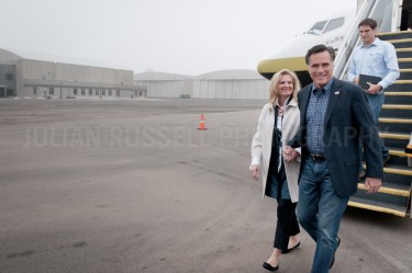 On the campaign trail with Mitt Romney in Nevada.